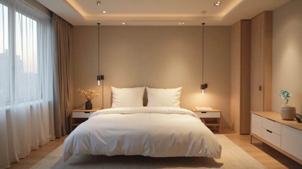 リノベーション前後の寝室空間デザインの比較写真